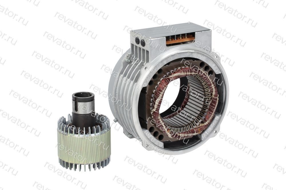 Электродвигатель 3,7кВт 1500об/мин для лебедки SGR 13VTR-CR с ротором АДЛ-3,7ЧР