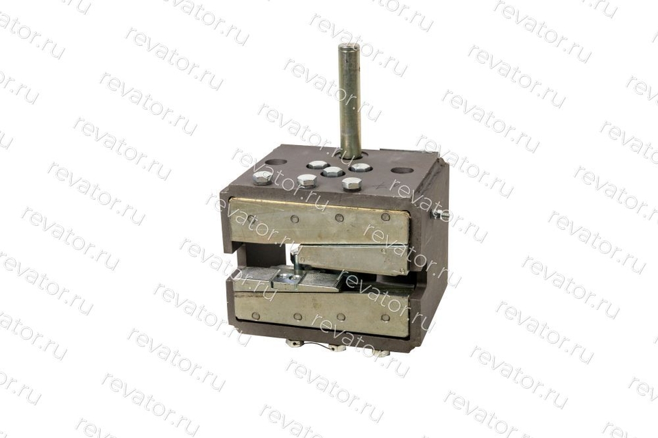 Ловитель плавного торможения двустороннего действия Q=2000кг B=16мм Vmax=1,0м/с 0463Б.53.01.500-49 МЛЗ