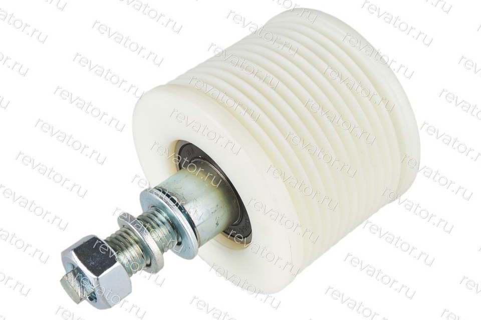 Ролик 87мм каретки натяжной привода ремня поручня 244011 Schindler