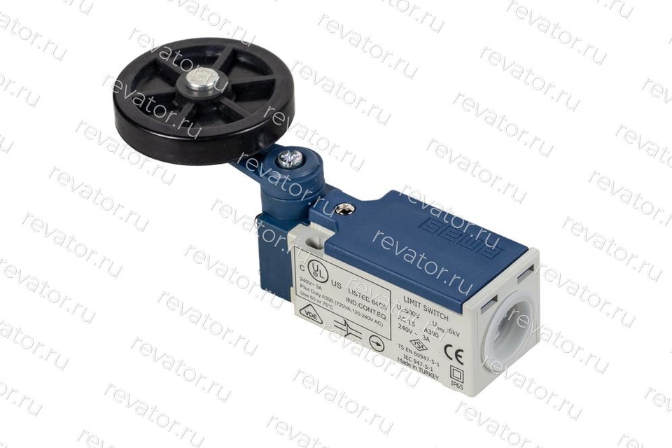 Выключатель путевой с роликом 50мм L5K13MEL121 Emas