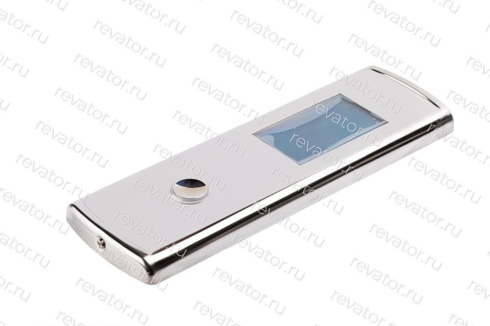 Пост вызывной объемный STN индикатор 1 кнопка голубая подсветка шлифованная BR27B Otis