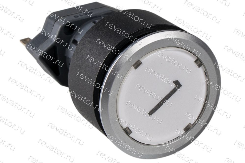 Модуль кнопочный "1" белый c подсветкой тип CTL BKG