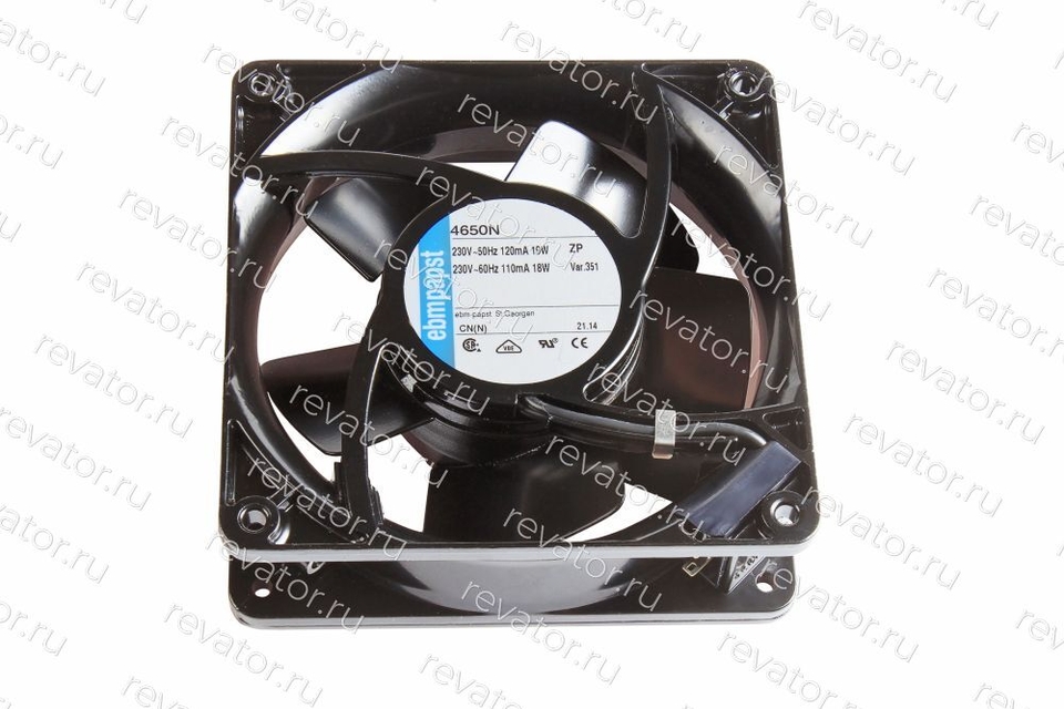 Вентилятор 120х120х38мм 230VAC 19Вт 4650N Ebmpapst