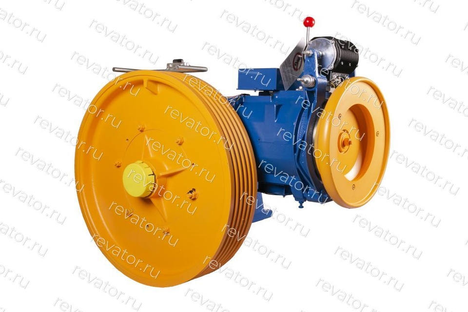 Лебедка левая MF48 2/71 7,3кВ VVVF V=1,55м/с Q=321кг с энкодером 700х5x10мм Alberto Sassi