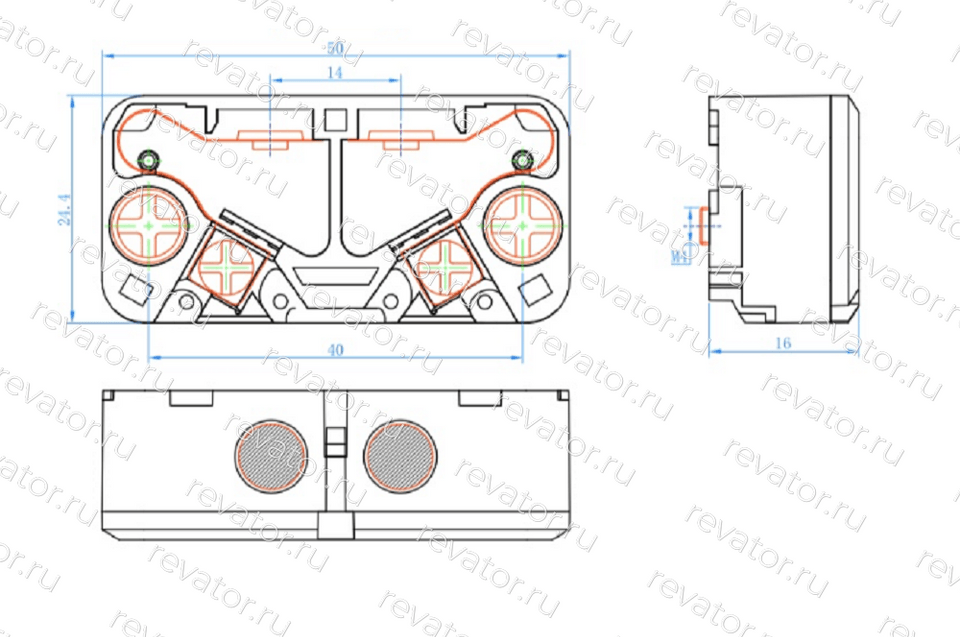 Выключатель блокировочный JY01-A1Z-1 Janetec