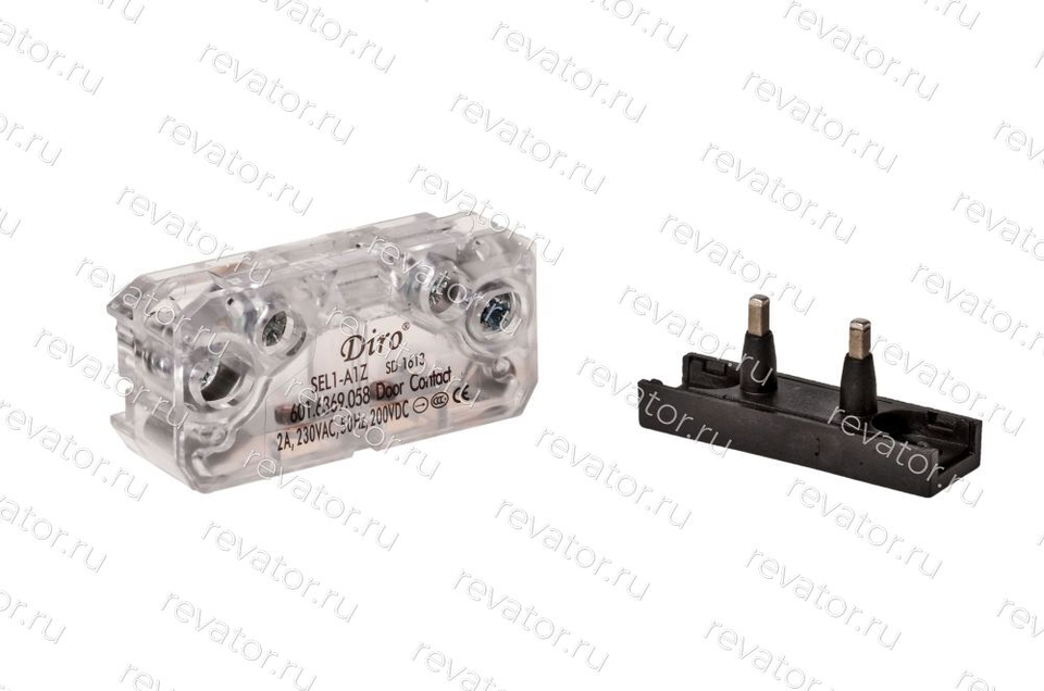 Выключатель блокировочный (перемычка + ответная часть) SEL1-A1Z 601.6369.058 Diro
