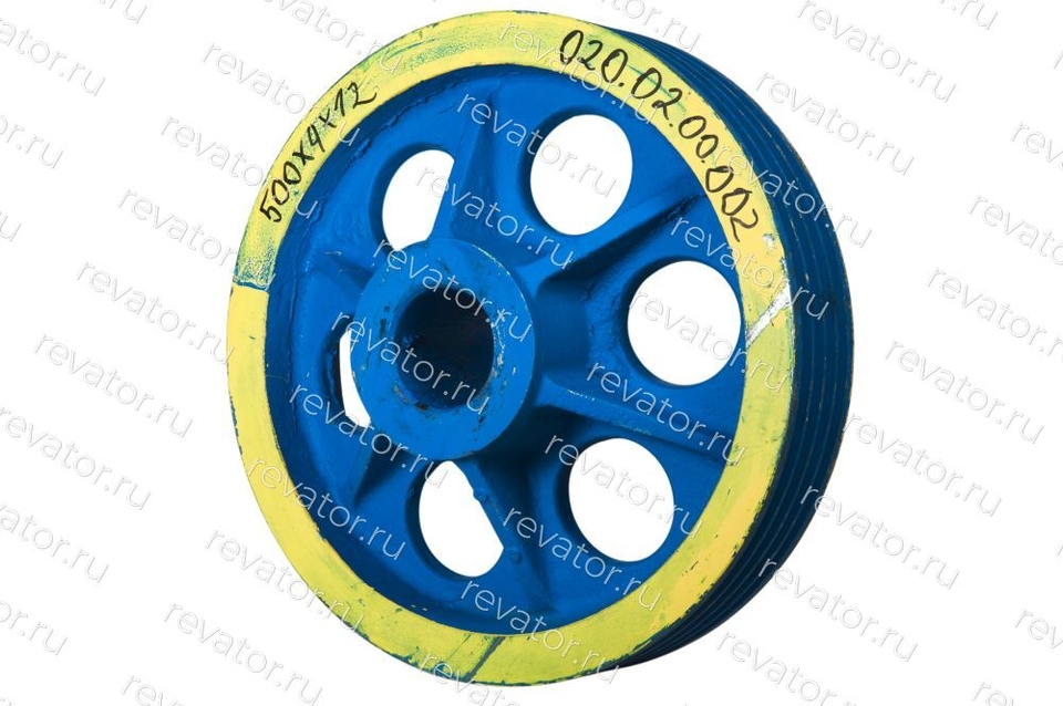 Шкив канатоведущий 500х4х12 020.02.00.002 МЛЗ