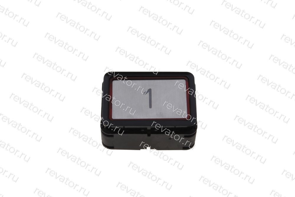 Модуль кнопочный "1" красная подсветка 11224003 Kronenberg