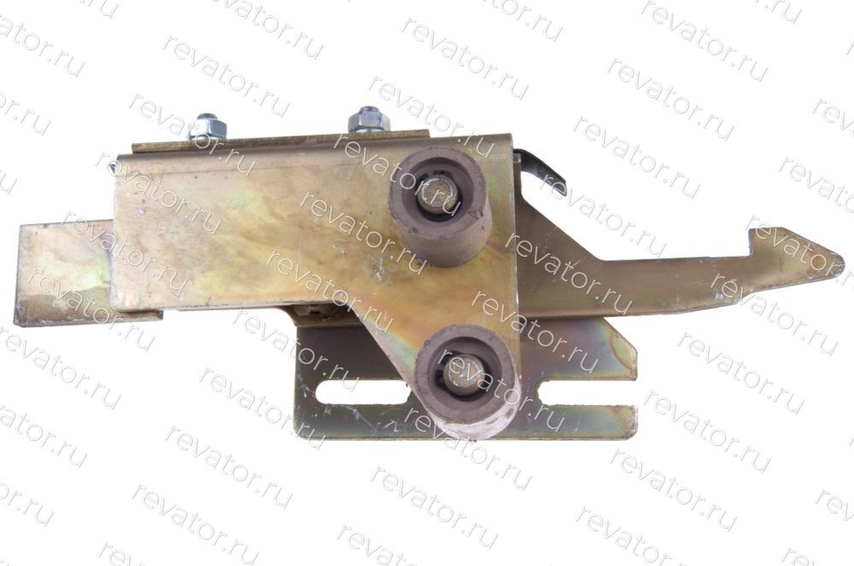 Замок двери шахты левый Q=400кг 0411К.26.01.090-01 КМЗ