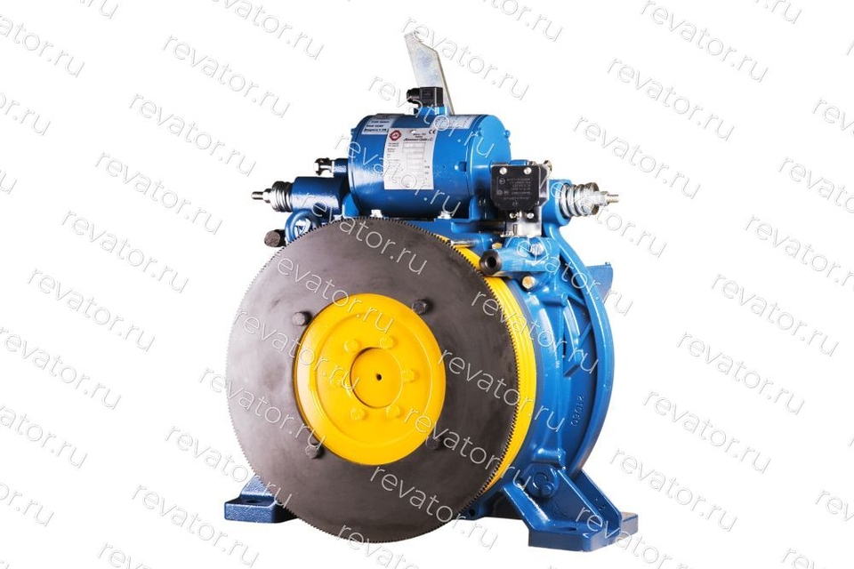 Лебедка безредукторная MCG150, шкив 400х4х10, тормоз 104V, энкодер ENDAT ECN1313, г/п 630кг, V=1,6 м/с, полиспаст 2:1 MCG150S037 Montanari