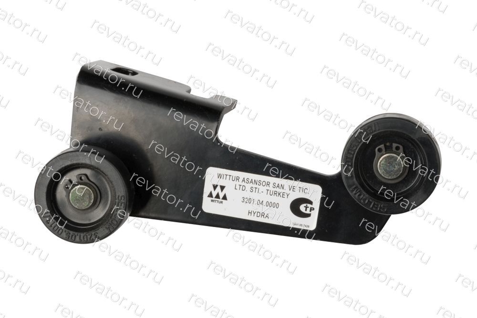 Качалка замка двери шахты правая 160х75х62мм для дверей EI60 3201.14.0044V02 Selcom 