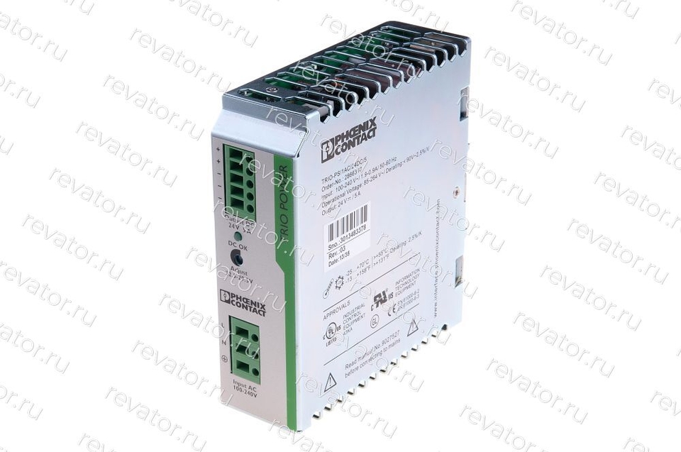 Блок питания импульсный TRIO-PS/1AC/24DC/5 Phoenix Contact
