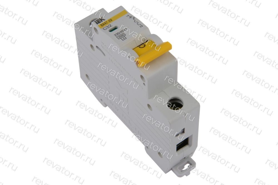 Выключатель автоматический 32А 1P тип C ВА47-29 MVA20-1-032-C ИЭК