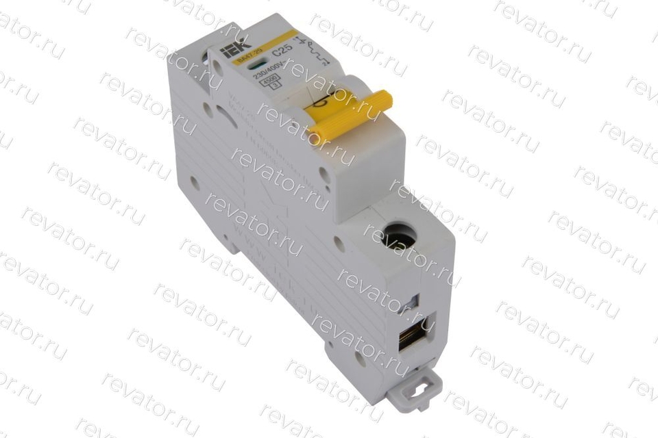 Выключатель автоматический 25А 1P тип C ВА47-29 MVA20-1-025-C ИЭК