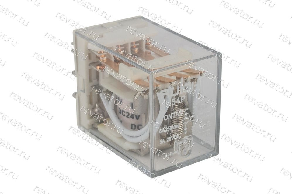 Реле промежуточное 24VDC 5А HH54P Ruichi