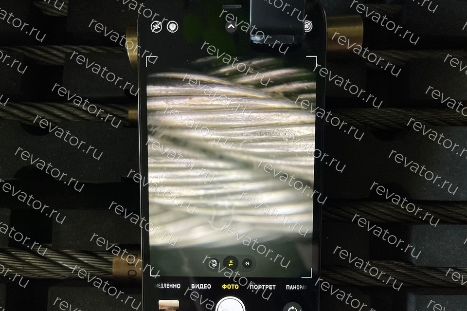 Микроскоп для смартфона для контроля состояния канатов