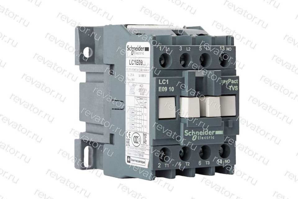 Пускатель 110VAC 9А LC1E0910F5 Schneider Electric