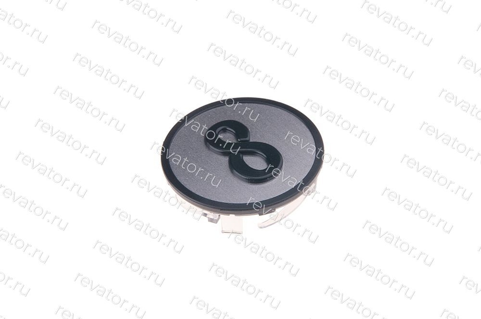 Накладка (толкатель) "8" черная KM801054G008 Kone