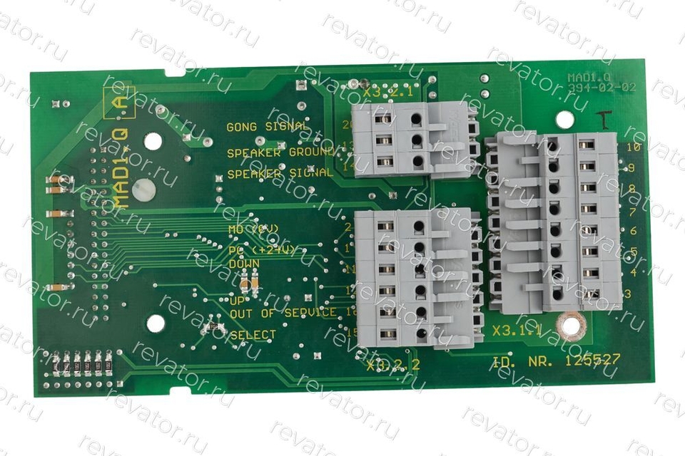 Плата индикации MAD 1.Q 125527 Schindler