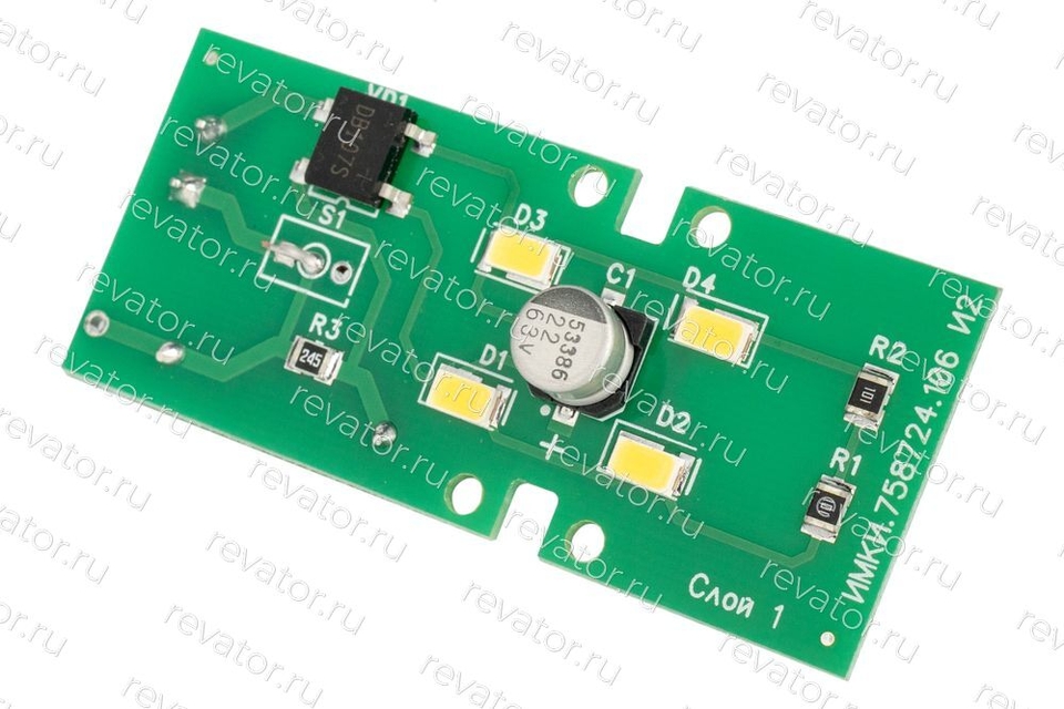 Плата подсветки станции ИМКИ.758724.106 ЩЛЗ