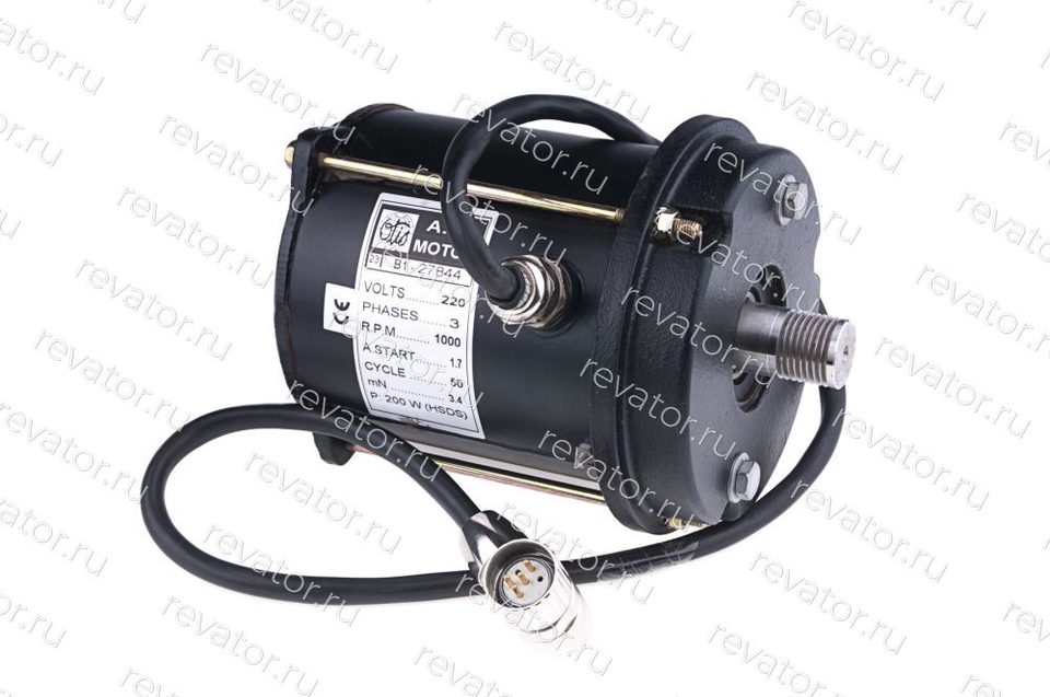 Электродвигатель привода дверей круглый разъем HSDS D2200 DO2000 FBA24350AM1 Otis