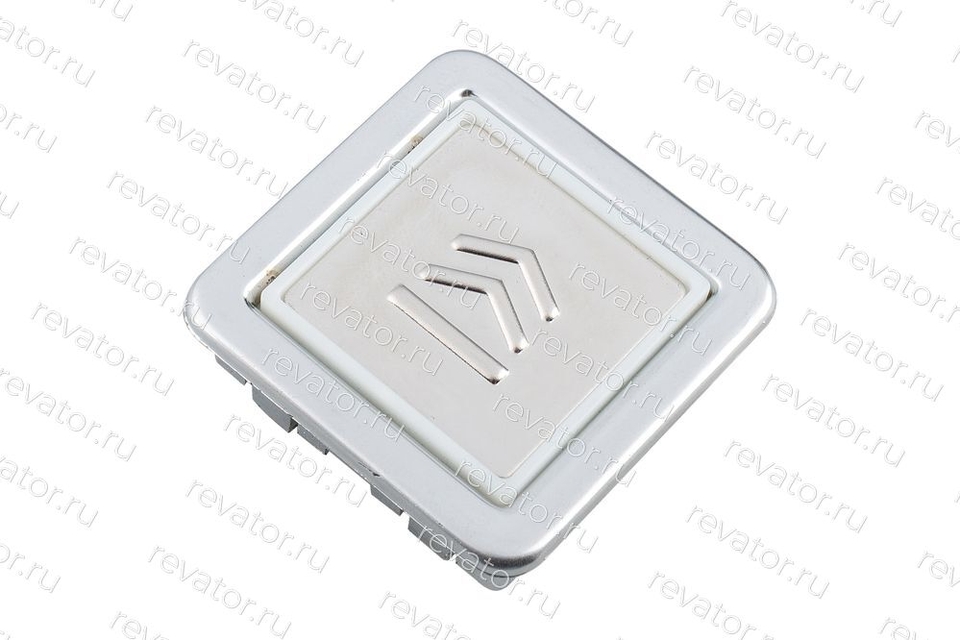 Модуль кнопочный квадратный красная подсветка "стрелка" FMQ MIRROR 6 65-03-00081 Kleemann