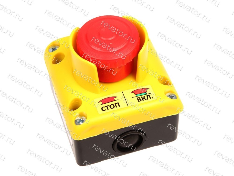 Кнопка "стоп" в корпусе с защитой без провода ZAA9853P1 ZAA177AW1 Otis