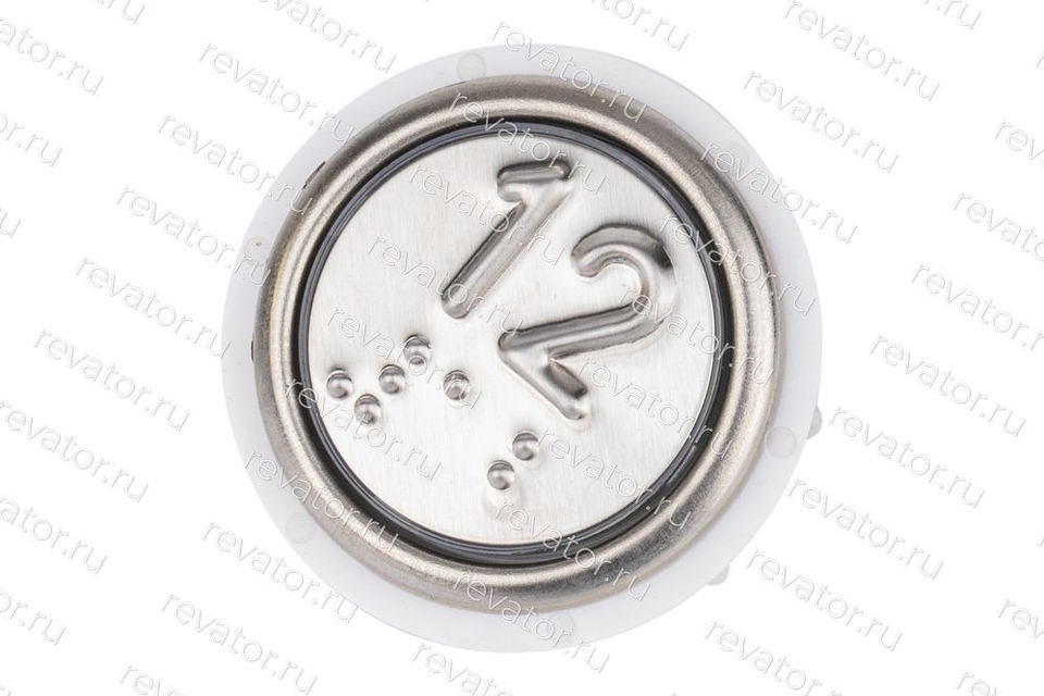 Модуль кнопочный со шрифтом Брайля "12" АК6-01