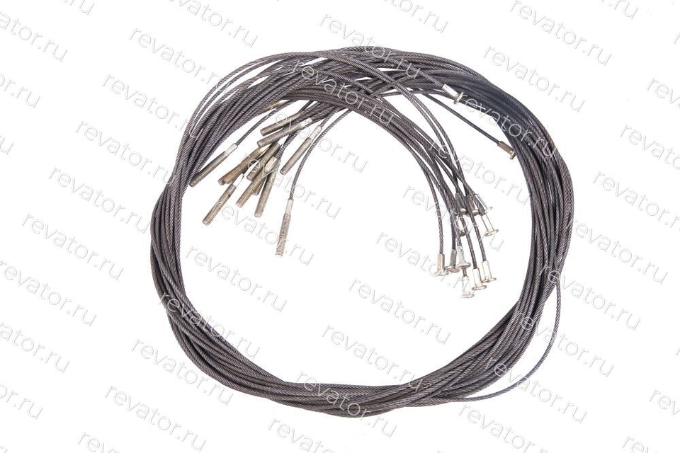 Тросик двери кабины под БУАД L=2598мм проем 650мм 0401.03.10.110 ЩЛЗ