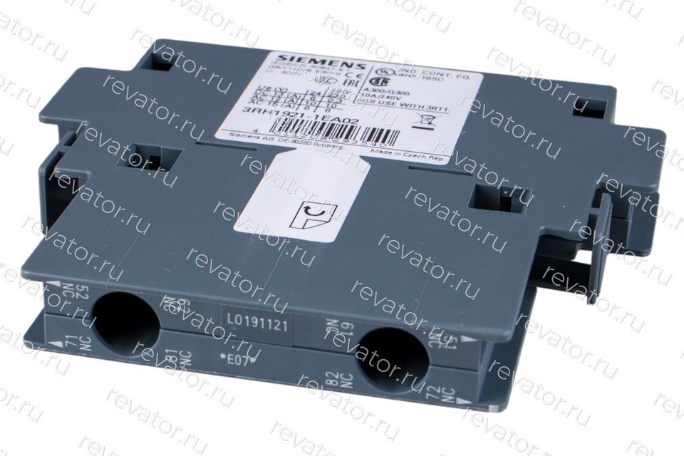 Блок дополнительных контактов 2NC 3RH1921-1EA02 Siemens