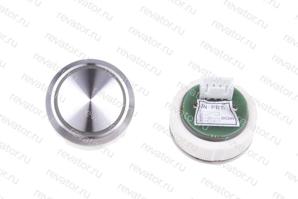 Модуль кнопочный антивандальный синяя подсветка SN-PB12