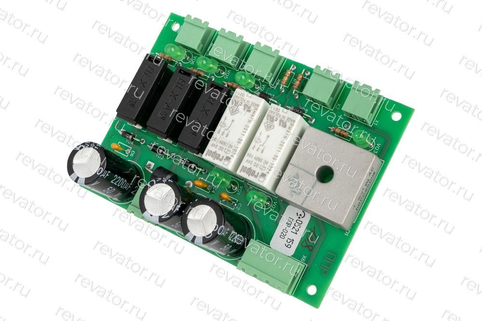 Плата питания и реле для станции ШК6000 для лифтов с машинным помещением ППР-20 (ИМКИ.758724.048) ИМКИ.656123.020 ЩЛЗ