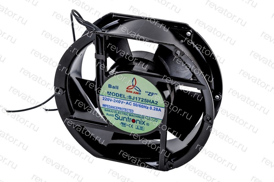 Вентилятор 172х150х51мм 230VAC 24Вт 0,28А SJ1751HA2 Suntronix