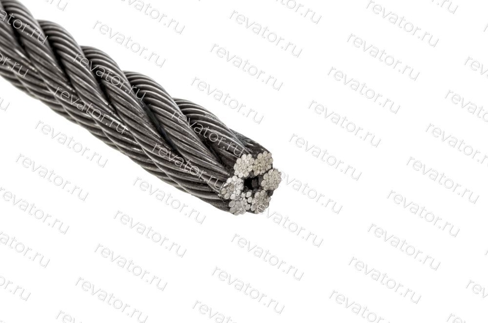 Канат стальной лифтовый 7,8мм ГОСТ 3077-80 37,27кН Северсталь-метиз