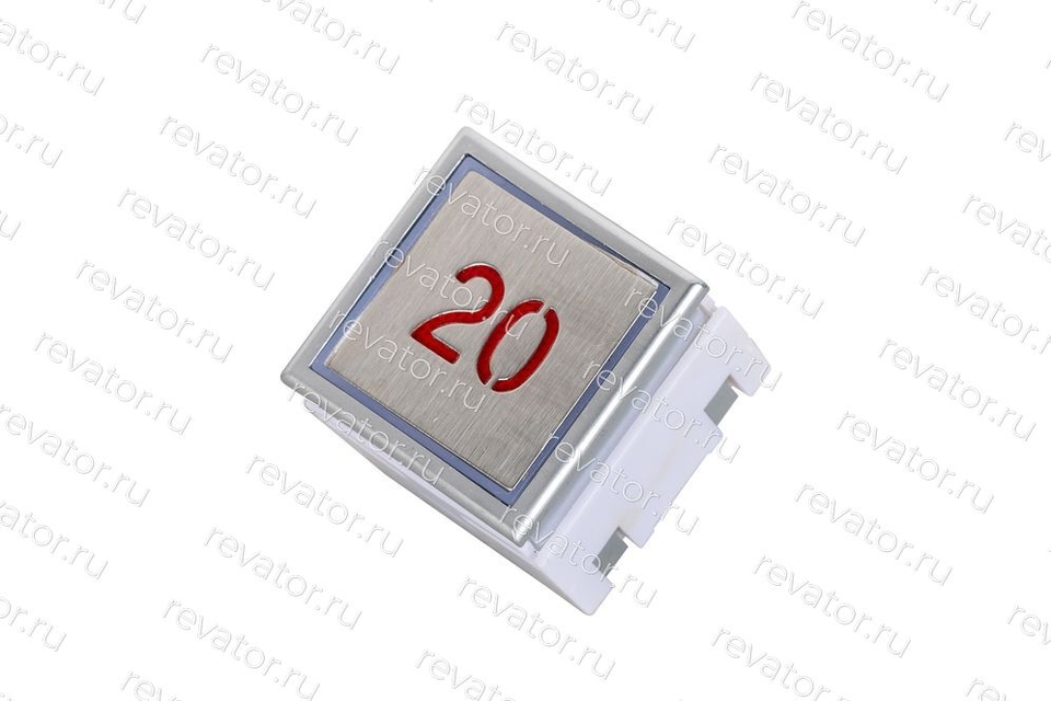 Модуль кнопочный красная подсветка KT40 MTD280 "20" ThyssenKrupp