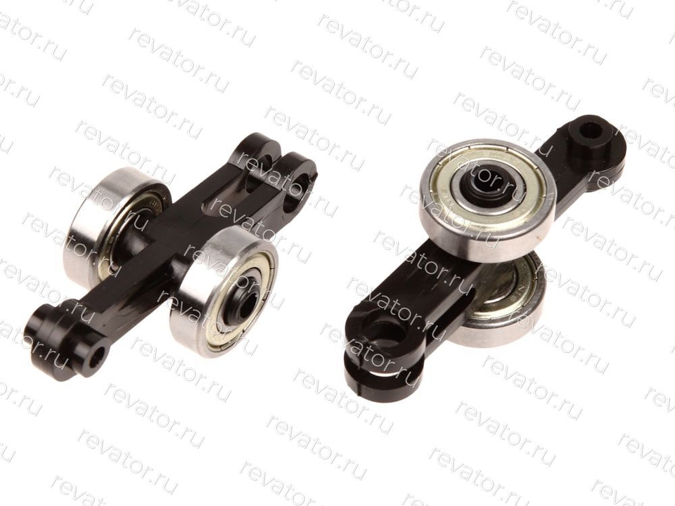 Звено огибающей цепи поручня эскалатора с подшипниками Schindler