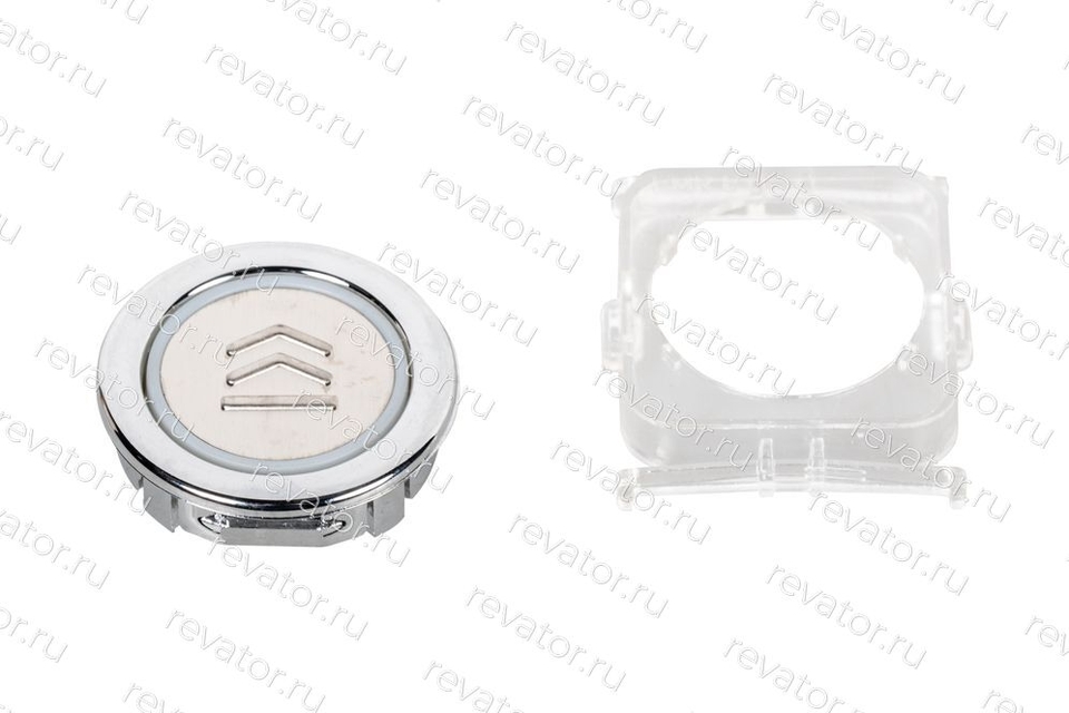 Модуль кнопочный "стрелка" круглый красная индикация без брайля FMR BS 071-K-R02 10128505 Kleemann