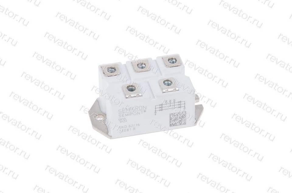 Выпрямитель мостовой трёхфазный SKD62/16 Semikron