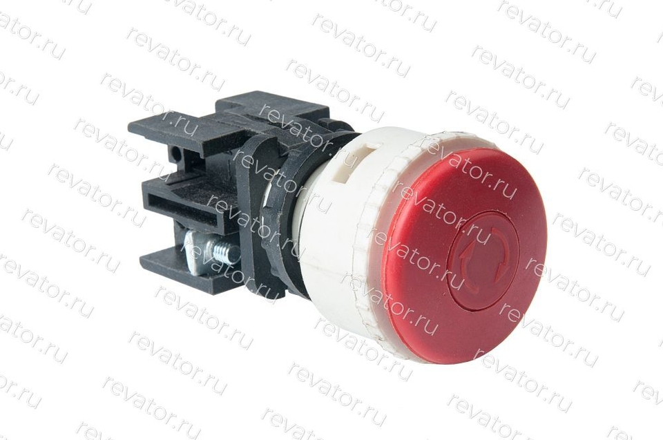 Выключатель кнопочный "стоп" грибок красный ВК43-21-01131-54