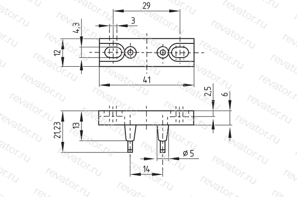 Перемычка контактная AZ 06-13 B/21 Janetec