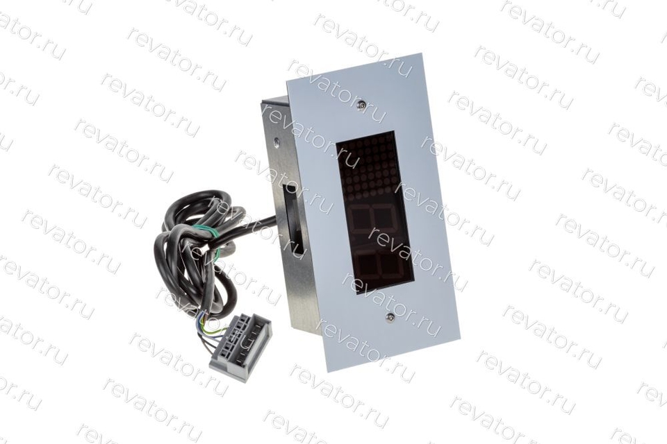 Индикатор шахтный ИЛШ-621 для станции MCS220 7-ми сегментный зеленый с гонгом ZСA9582BP6 Otis