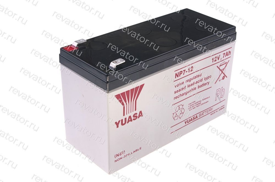 Аккумулятор 12В 7Ач 151х96х65мм NP7-12 Yuasa KM258773 Kone
