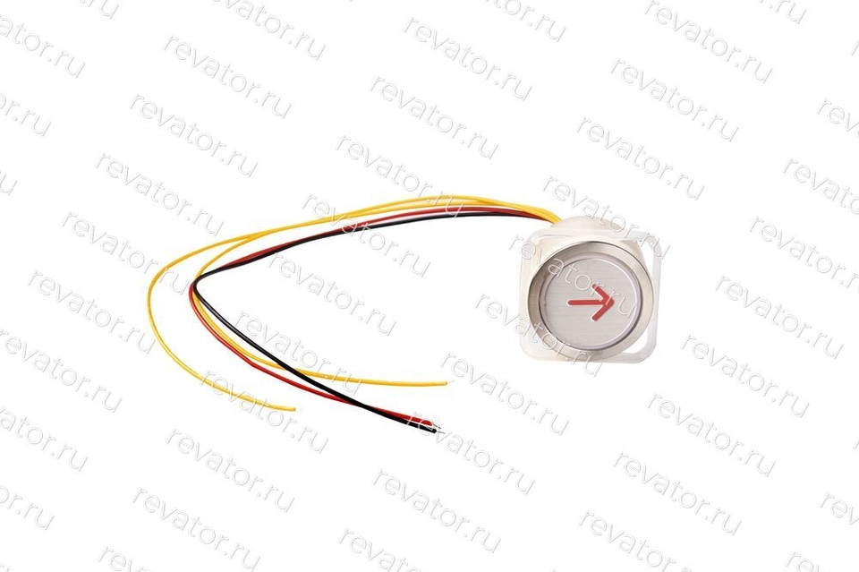 Модуль кнопочный круглый красная подсветка MTD210 BA210 BA213 BA21G EB110 "Стрелка" A3N10381 BST Sigma