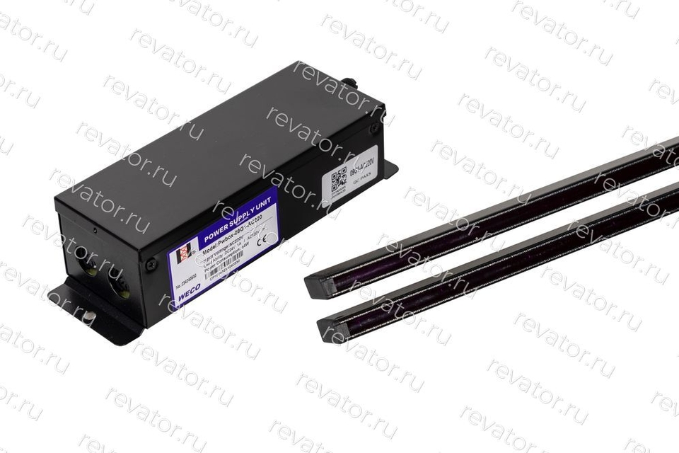 Фотобарьер (световая завеса) 36 пар диодов для дверей центрального открывания WECO-987L51-AC220 Weco