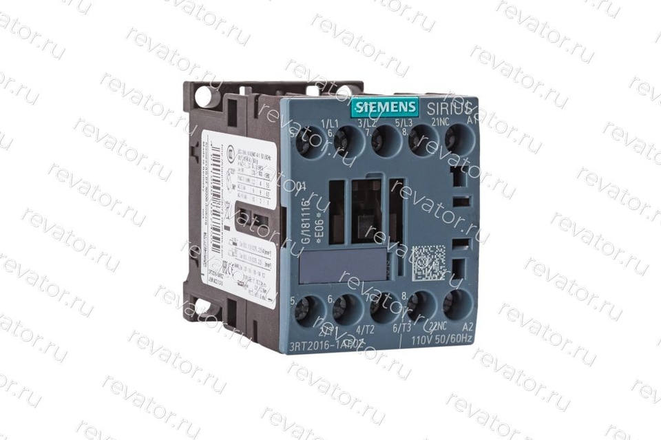 Пускатель 110VAC 9А 3RT2016-1AF02 Siemens