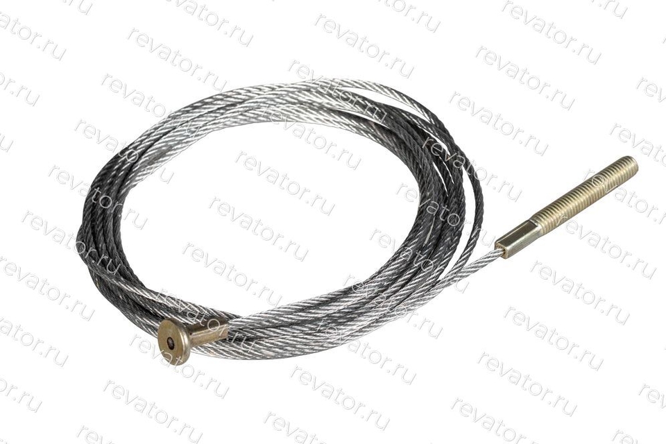 Тросик дверей кабины в сборе проем 1000мм L=3738мм 1001К.03.10.020 ЩЛЗ