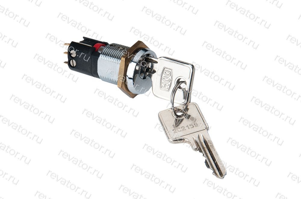 Ключ-выключатель "Приоритетная поездка" 2-х позиционный, извлечение ключа в одном положении, с ключом 2C2159 FO431BD4 Otis