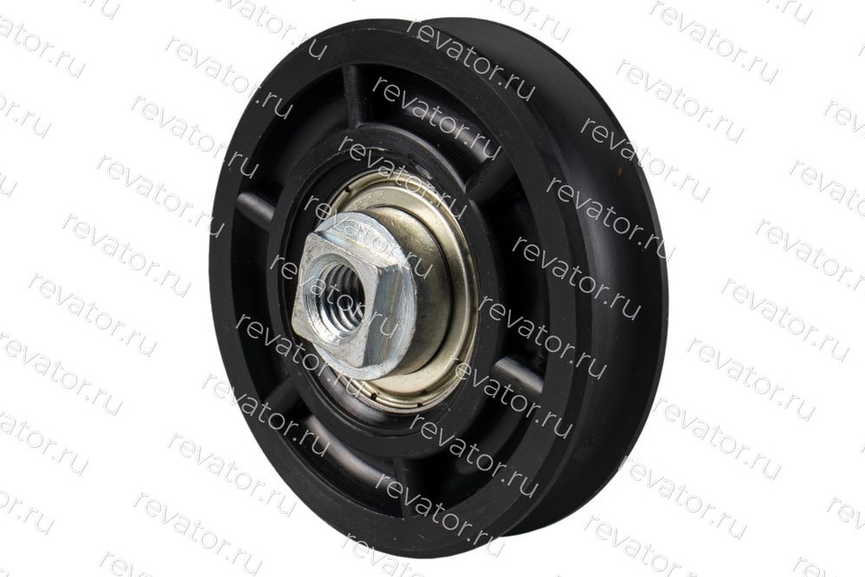 Ролик 70мм каретки нового образца полукруглый паз с запрессованной втулкой 1000ПСБ.06.06.107 КМЗ