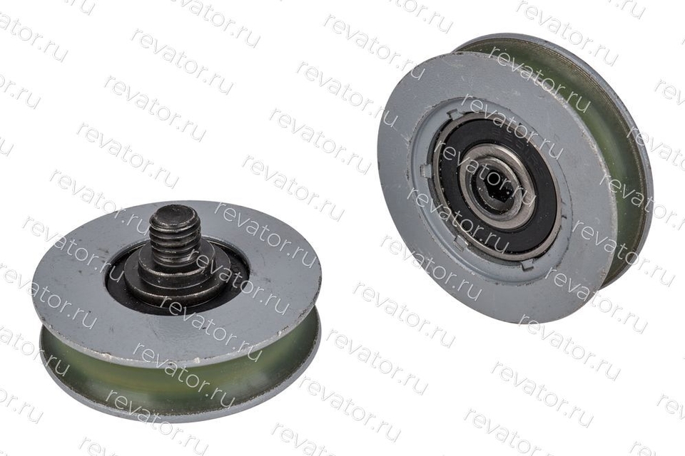 Ролик 56мм каретки дверей кабины/шахты с осью Sigma