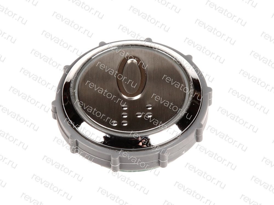 Модуль кнопочный с чернением красная подсветка шрифт Брайля "0" Схема №1 ВК-33-5Б